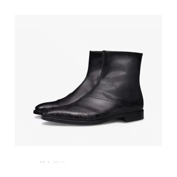 벨루티 남성 레더 앵클부츠 Size(245 - 270) 블루 - Berluti Mens… - 1