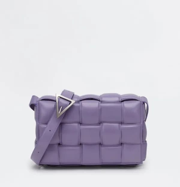 보테가 여성 퍼플 카세트백 - Womens Purple Cross Bag - bv0276x - 1