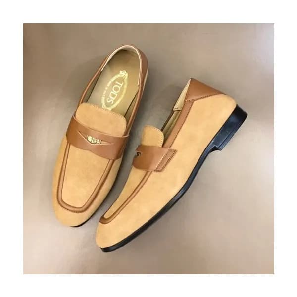 토즈 남성 모던 카멜 로퍼 - Mens Camel Loafer - toz0263x - 1