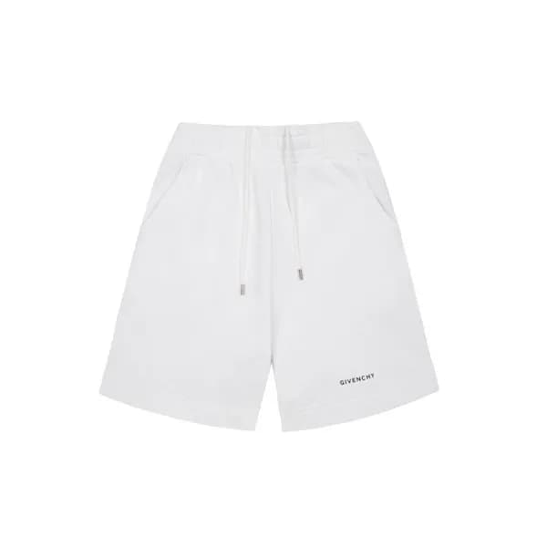 지방시 남성 캐쥬얼 화이트 반바지 - Mens White Half-pants - giv07… - 1