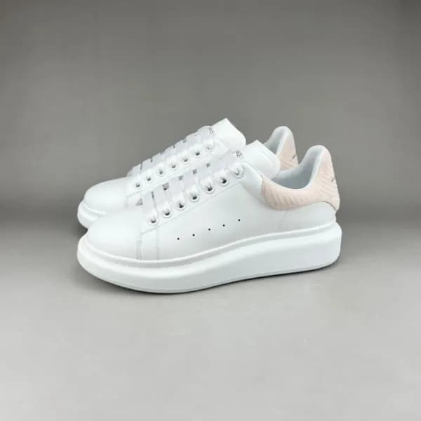 알렉산더맥퀸 남/녀 베이지탭 스니커즈 - Unisex Beige Sneakers - alx… - 1