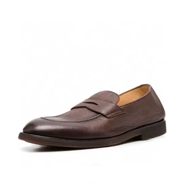 브루넬로쿠치넬리 남성 브라운 로퍼 - Brunello Cucinelli Mens Brown… - 1