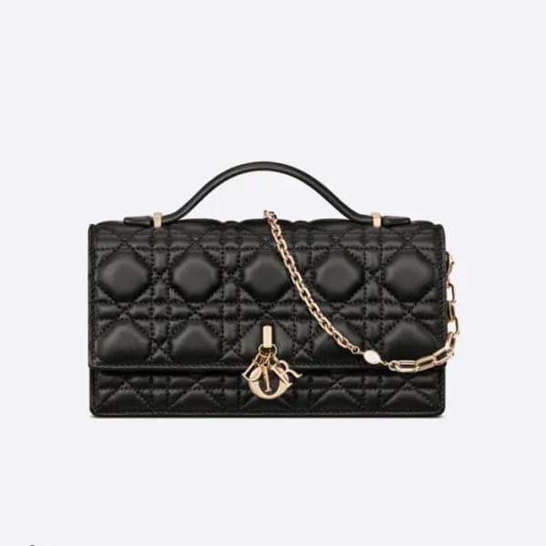 디올 여성 블랙 레이디백 - Dior Womens Black LadyD - di139x - 1