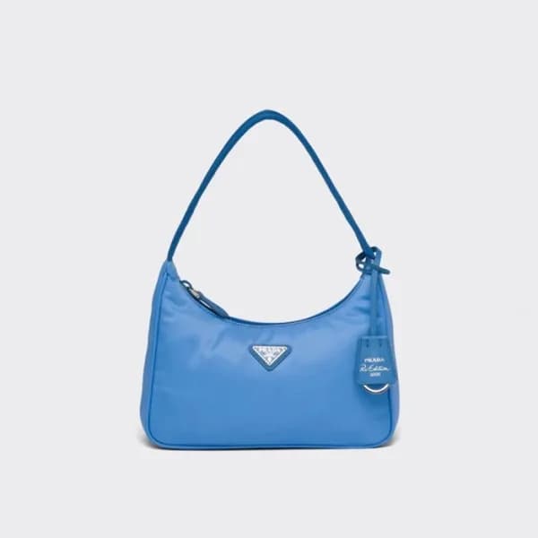 프라다 여성 블루 숄더백 - Prada Womens Blue Shoulder Bag - p… - 1