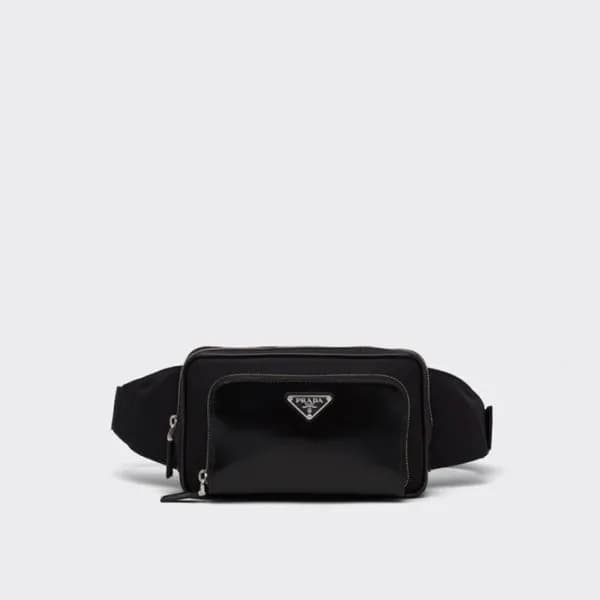 프라다 남성 블랙 힙색 2VL977 - Prada Mens Fanny Bag - pr273… - 1