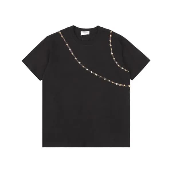 샤넬 남/녀 블랙 그레이 반팔티 - Chanel Unisex Black Tshirts - … - 1
