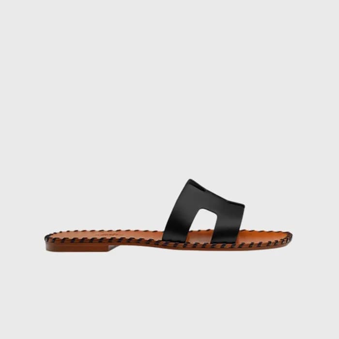 에르메스 여성 오란 샌들 【매장-150만원대】 - Hermes Womens Black Sl… - 1
