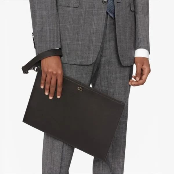 디올 남성 블랙 클러치 - Dior Mens Black Clutch - di833x - 1