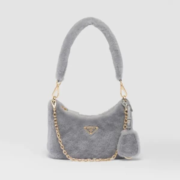 프라다 여성 그레이 호보 - Prada Womens Gray Hobo Bag - pr791… - 1