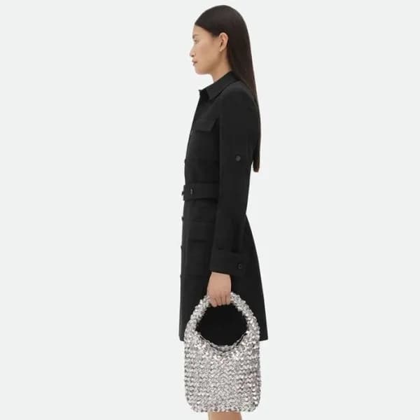 보테가 베네타 여성 실버 버킷벡 - Bottega Veneta Womens Silver B… - 1