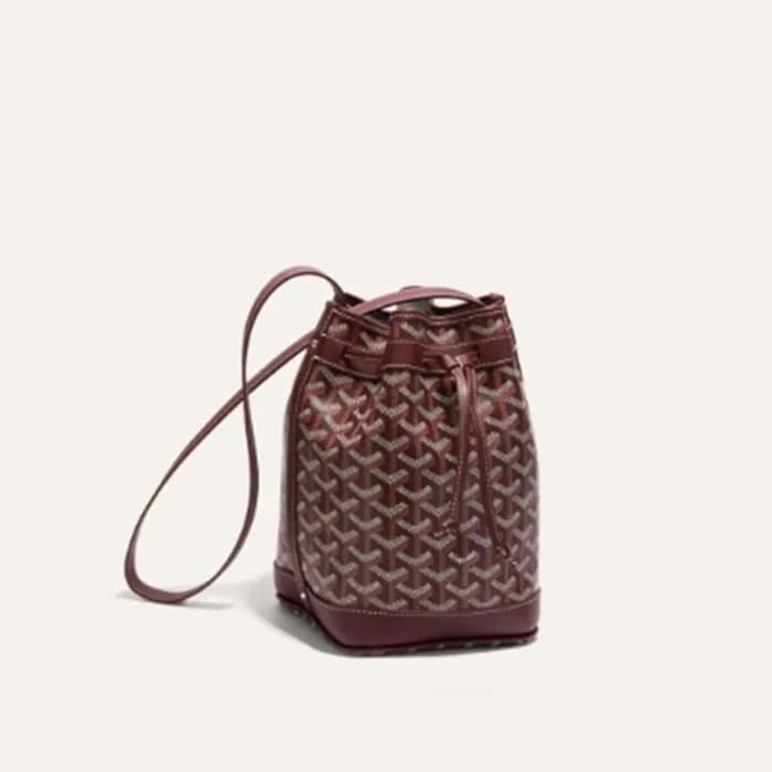 고야드 여성 버건디 쁘띠 플로 - Goyard Womens Burgundy Petitfl… - 1