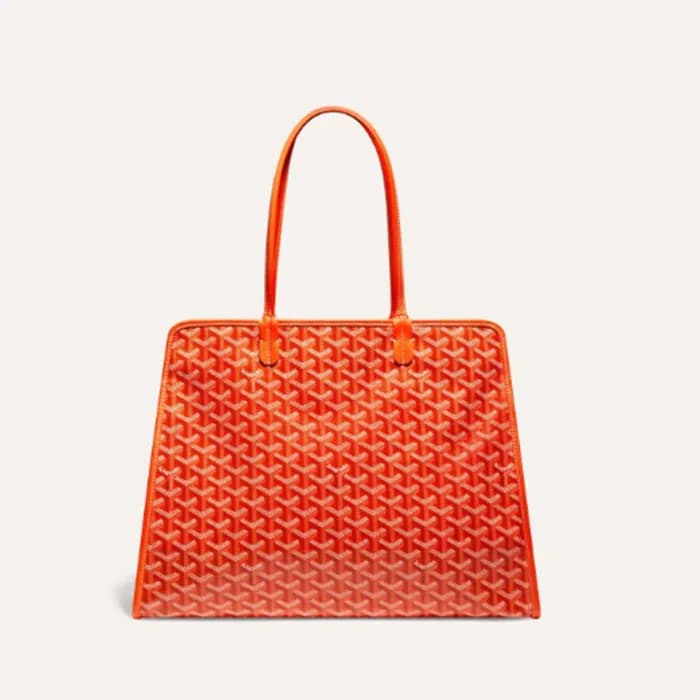 고야드 남/녀 오렌지 하디 백- Goyard Unisex Orange Hardy Bag -… - 1