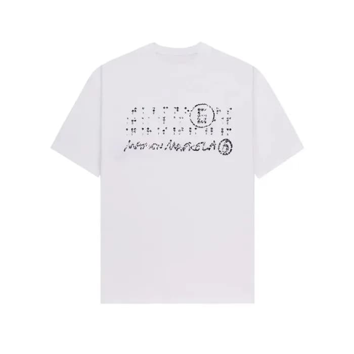 메종 마르지엘라 남/녀 화이트 티셔츠 - Maison Margiela Unisex Tshi… - 1