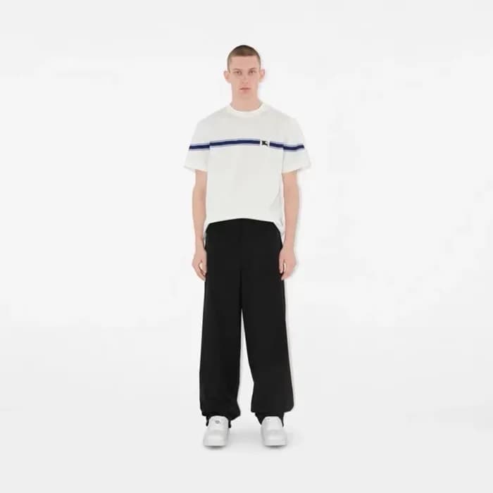 버버리 남성 화이트 티셔츠 - Burberry Mens White Tshirts - buc… - 1