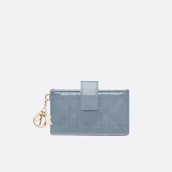 디올 여성 블루 카드 지갑 - Dior Womens Blue Jasmine Wallet -… - 1