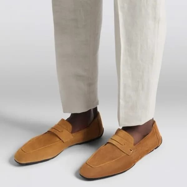 벨루티 남성 브라운 로퍼 - Berluti Mens Brown Loafer - bes700… - 1