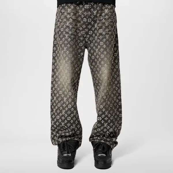 루이비통 남성 모노그램 청바지 - Louis vuitton Mens Monogram Jea… - 1