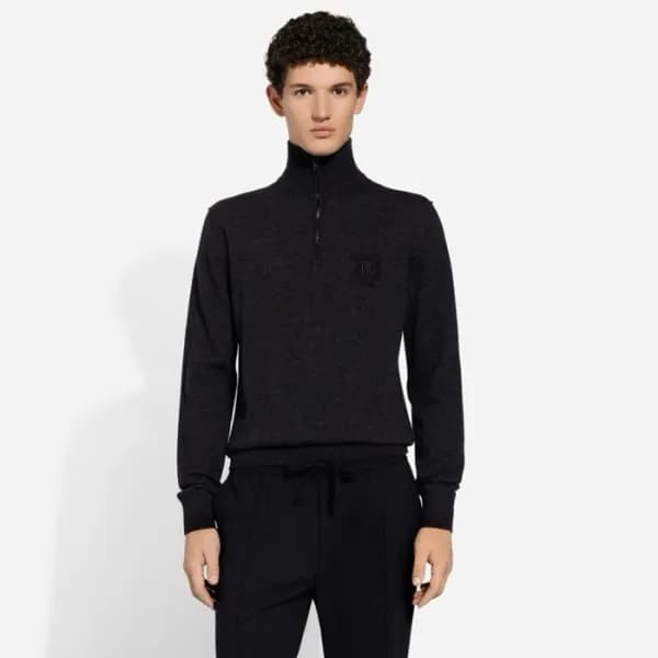 돌체앤가바나 남성 집업 스웨터 - Dolce&Gabbana Mens Zip-up Sweat… - 1