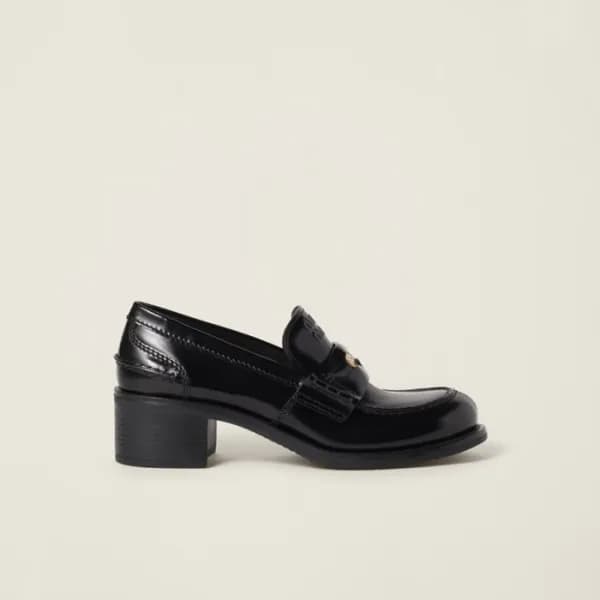 미우미우 여성 베이직 로퍼 - Miumiu Womens Basic Loafer - mis3… - 1