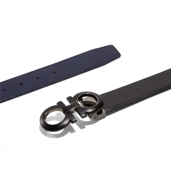 살바토레 페라가모 남성 간치니 벨트 - Ferragamo Mens Gancini Belt … - 1