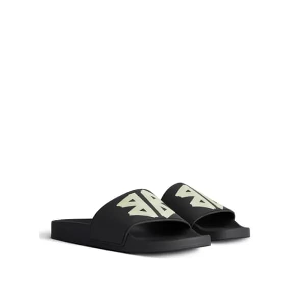 발렌시아가 남/녀 숄 풀 슬라이드 샌들 - Balenciaga Unisex Scholl F… - 1