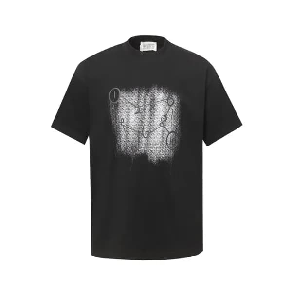 메종 마르지엘라 남성 라운드 반팔 티셔츠 - Maison Margiela Mens Roun… - 1