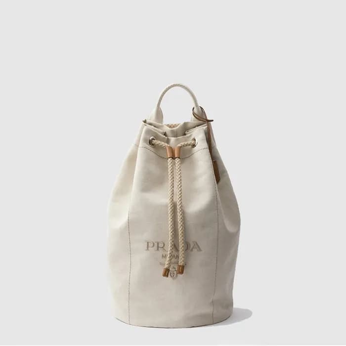 프라다 남성 캔버스 드로스트링 더플백 2VY011 - Prada Mens Canvas Dr… - 1