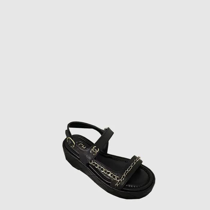 샤넬 여성 체인 샌들 - Chanel Womens Chain Sandals - chs783… - 1