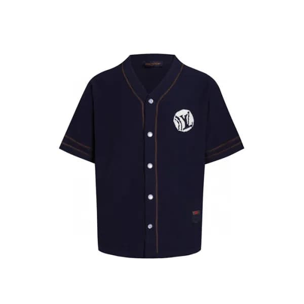 루이비통 남성 라운드 반팔 티셔츠 - Louis vuitton Mens Round Tshi… - 1
