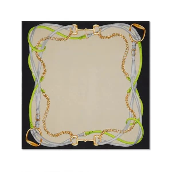 구찌 여성 스퀘어 스카프 - Gucci Womens Square Scarf - acc615… - 1