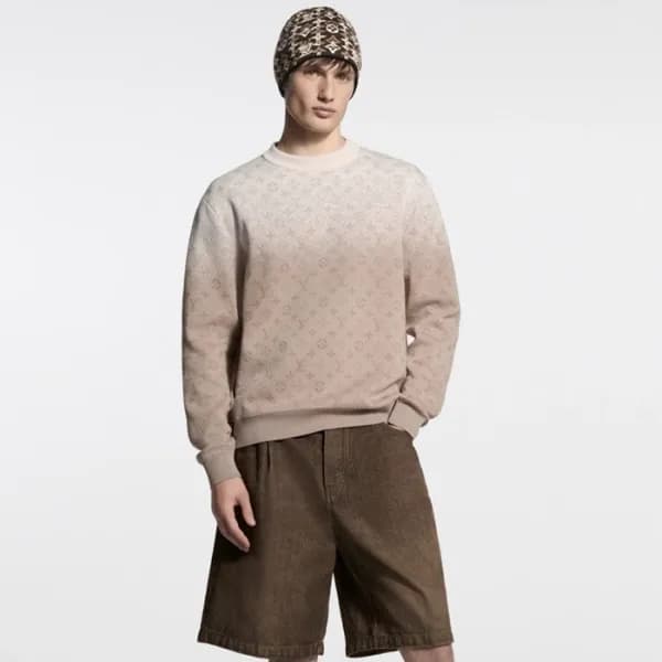 루이비통 남성 라운드 스웨터 - Louis vuitton Mens Round Sweater… - 1