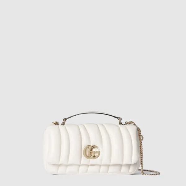 구찌 여성 GG 밀라노 스몰 탑 핸들백 - Gucci Womens GG Milano Sma… - 1
