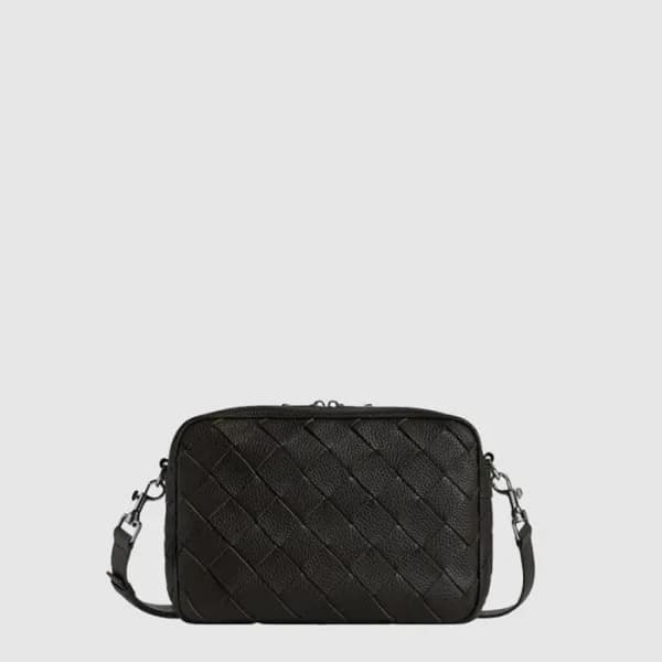 보테가 베네타 남성 미디엄 인트레치아토 카메라 백 - Bottega veneta Mens … - 1