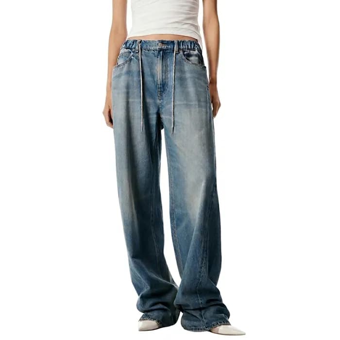 알렉산더왕 여성 크리스탈 드로코드 벌룬 조거 - Alexander wang Womens C… - 1