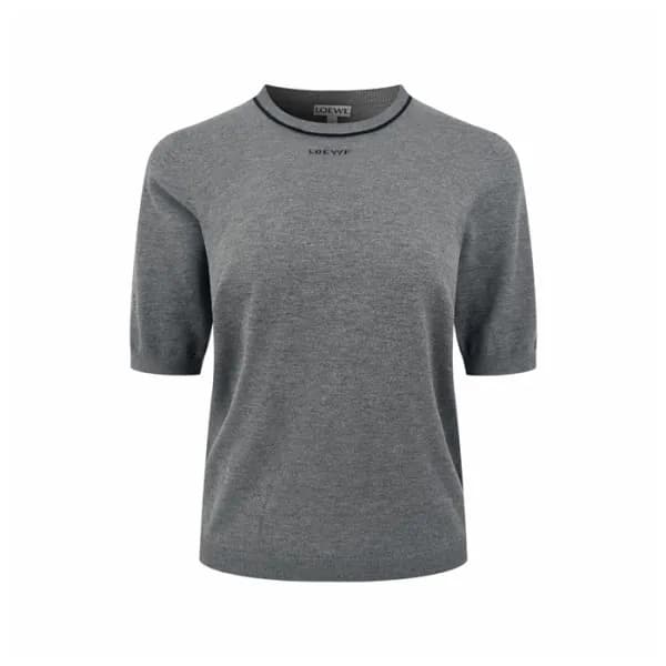 로에베 여성 라운드 반팔티 - Loewe Womens Round Tshirt - loc14… - 1