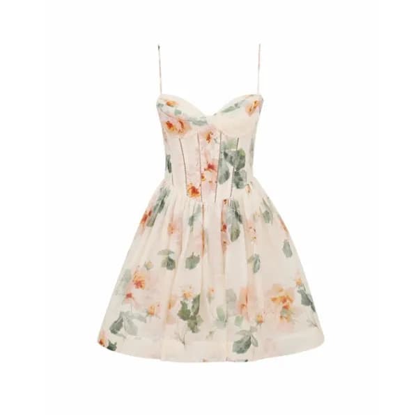 짐머만 여성 캐러셀 코르셋 미니 드레스 - Zimmermann Womens Carousel… - 1