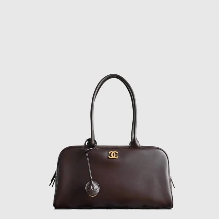 샤넬 여성 라지 볼링백 - Chanel Womens Large Bowling Bag - c… - 1