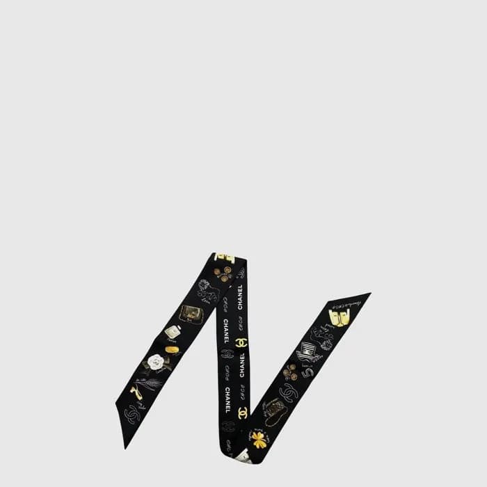 샤넬 여성 CC 시그니처 실크 트윌리 - Chanel Womens CC Signature … - 1