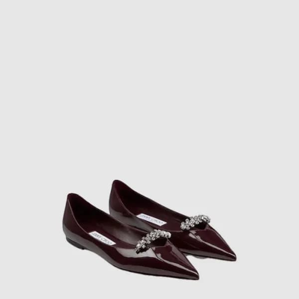 지미추 여성 린다 발레리나 플랫 - Jimmy Choo Womens Lynda Ballerina Flats - jis14813x - 1