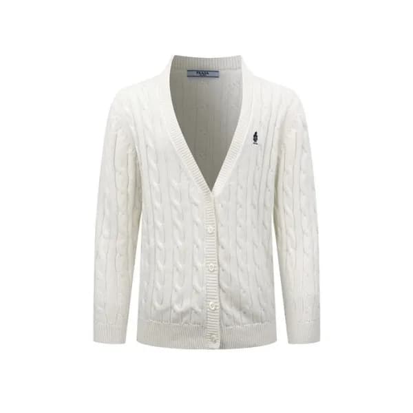 프라다 남성 브이넥 가디건 - Prada Mens V-neck Cardigan - prc17970x - 1