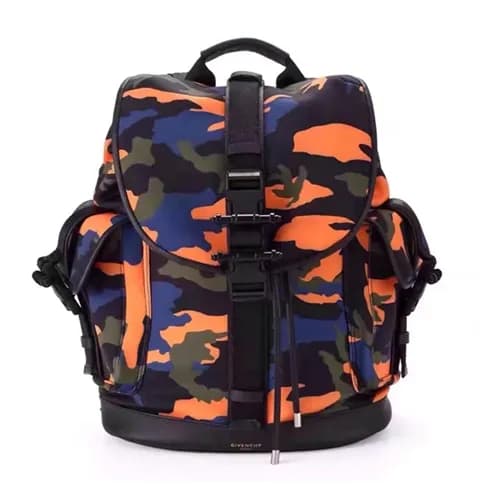 [지방시] 오랜지 카모 남성용 백팩 gi0014b - Givenchy Camo Black … - 1