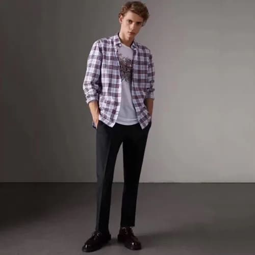 BURBERRY 2018 MENS SHIRT - 버버리 신상 남성셔츠 BUR0124 , 사… - 1