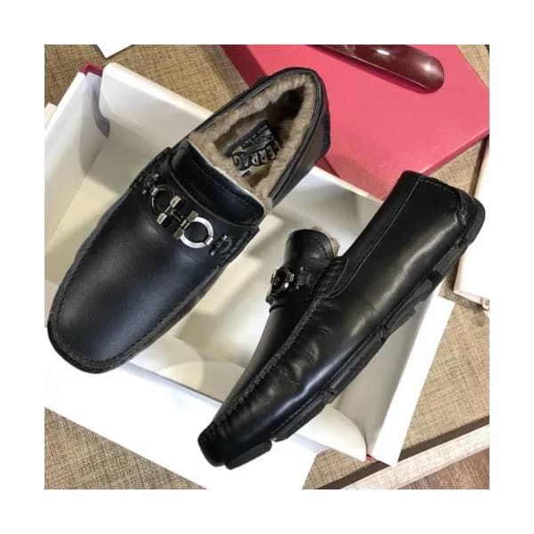 FERRAGAMO 2018 MENS U-TIP LEATHER LOAFER - 페레가모 남… - 1