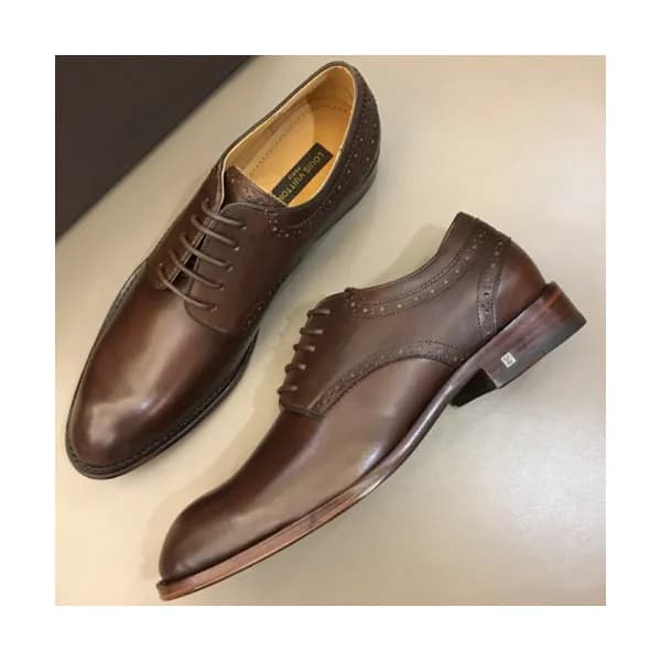 LOUIS VUITTON 2018 MENS LEATHER OXFORD - 루이비통 남성 … - 1
