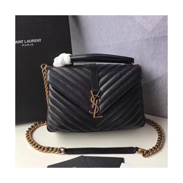 Saint Laurent Women Monogram Shoulder Bag,24CM - 입… - 1