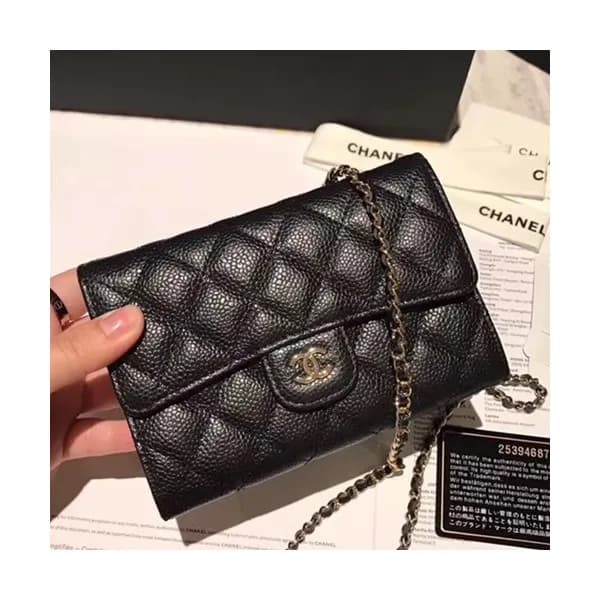 Chanel WOC Chain Cross Bag ,15CM - 샤넬 WOC 체인 크로스백,… - 1
