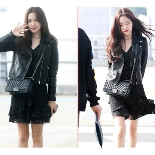 Chanel Leboy Leather Chain Shoulder Bag ,25CM - 샤넬… - 1