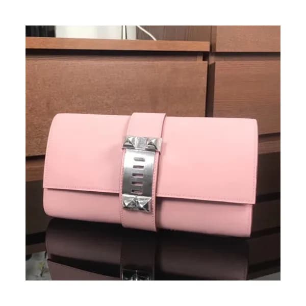 Hermes Medor Swift Leather Clutch Bag ,23cm - 에르메스… - 1