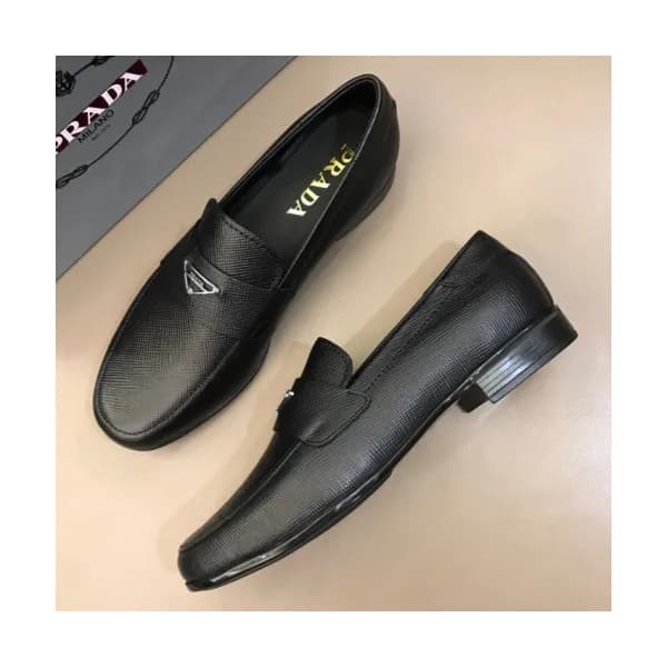 [매장판] Prada 2018 Mens Leather Loafer - 프라다 남성 레더 … - 1