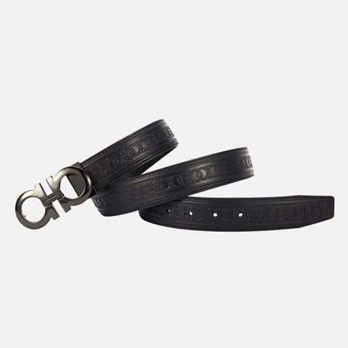 Salvatore Ferragamo 2019 Mens Gancio Business Leat… - 1